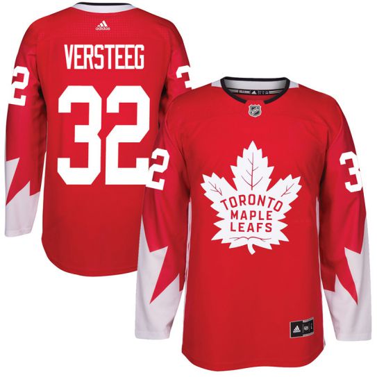 2017 NHL Toronto Maple Leafs Men #32 Kris Versteeg red jersey